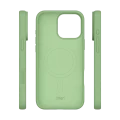 Чехол Etteri Silicone Mag для Apple iPhone 16 Pro Max, Светло-зеленый Чехол Etteri Silicone Mag для Apple iPhone 16 Pro Max, Светло-зеленый