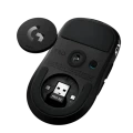 Gaming Wireless Mouse Logitech PRO X3 Superstrike HITS Midnight Black Gaming Wireless Mouse Logitech PRO X3 Superstrike HITS Midnight Black