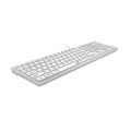 Tastatură Genius SlimStar 126, Cu fir, Alb Tastatură Genius SlimStar 126, Cu fir, Alb