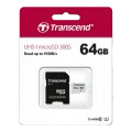 Card de Memorie Transcend MicroSDXC Class 10, 64GB (TS64GUSD300S)