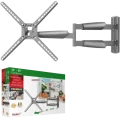Wall Mount Barkan ''BM343XLOD'' Grey 13"-65" Move Long, max.36kg, VESA mm: up to 400x400mm Wall Mount Barkan ''BM343XLOD'' Grey 13