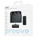 Microfon portabil pentru înregistrare vocală Proove Demo Lightning, Fără fir, Negru