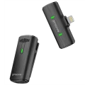 Microfon portabil pentru înregistrare vocală Proove Demo Lightning, Fără fir, Negru