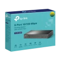 Comutator PoE TP-LINK TL-SF1009P, 8x IEEE 802.3af/at Comutator PoE TP-LINK TL-SF1009P, 8x IEEE 802.3af/at