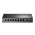 Comutator PoE TP-LINK TL-SF1009P, 8x IEEE 802.3af/at Comutator PoE TP-LINK TL-SF1009P, 8x IEEE 802.3af/at