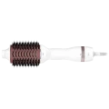 Uscător de păr-perie Rowenta Volumizer Oval Brush CF6135F0, 800 W, Alb | Roz