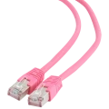 Patch cord Cablexpert PP6-1M/RO, Cat6 FTP , 1m, Roz Patch cord Cablexpert PP6-1M/RO, Cat6 FTP , 1m, Roz