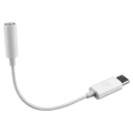 Аудио адаптер Cellularline Music Enabler Type-C, 3.5 мм/USB Type-C, 0,15м, Белый Аудио адаптер Cellularline Music Enabler Type-C, 3.5 мм/USB Type-C, 0,15м, Белый