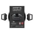 Cratiță Polaris Graphit-20C, 2,2L, 20cm, Negru Cratiță Polaris Graphit-20C, 2,2L, 20cm, Negru
