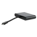 Видеоадаптер Cablexpert A-CM-VGA3in1-01, Type-C - , 0,15м, Чёрный Видеоадаптер Cablexpert A-CM-VGA3in1-01, Type-C - , 0,15м, Чёрный