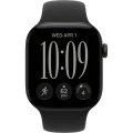 Apple Watch Series 12 GPS, 42mm Black Aluminium Case with Black Sport Band - S/M MJEA4 Apple Watch Series 12 GPS, 42mm Black Aluminium Case with Black Sport Band - S/M MJEA4