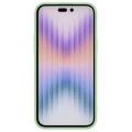 Husă Nillkin iPhone 15 Pro, CamShield Silky Silicone, Mint Green