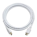 Cablu Video Cablexpert CC-HDMI4-W-6, HDMI (M) - HDMI (M), 1,8m, Alb