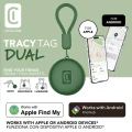 Смарт трекер Cellularline Tracy Tag Dual, Зелёный Смарт трекер Cellularline Tracy Tag Dual, Зелёный