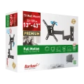 Suport TV de perete BARKAN 2400, Negru