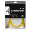 Patch cord Cablexpert PP6-1M/Y, Cat6 FTP , 1m, Galben Patch cord Cablexpert PP6-1M/Y, Cat6 FTP , 1m, Galben