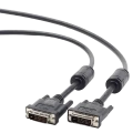 Видео кабель Cablexpert CC-DVI2-BK-6, DVI-D (M) - DVI-D (M), 1,8м, Чёрный Видео кабель Cablexpert CC-DVI2-BK-6, DVI-D (M) - DVI-D (M), 1,8м, Чёрный