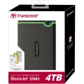 HDD portabil extern Transcend StoreJet 25M3S, 4 TB, Iron Gray (TS4TSJ25M3S) HDD portabil extern Transcend StoreJet 25M3S, 4 TB, Iron Gray (TS4TSJ25M3S)