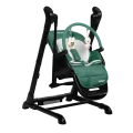 Scaun de masa 2 in 1 Caretero INDIGO BLACK GREEN Scaun de masa 2 in 1 Caretero INDIGO BLACK GREEN