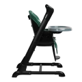 Scaun de masa 2 in 1 Caretero INDIGO BLACK GREEN Scaun de masa 2 in 1 Caretero INDIGO BLACK GREEN