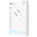 Cablu Type-C (8-pin), Proove WireX 27W (1m),White Cablu Type-C (8-pin), Proove WireX 27W (1m),White