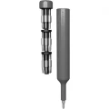 Multifunctional screwdriver set Proove Fixer 39 in1, Gray