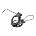 Husă pentru Airtag Cellularline Safe Grip, Negru Husă pentru Airtag Cellularline Safe Grip, Negru
