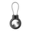 Husă pentru Airtag Cellularline Safe Grip, Negru Husă pentru Airtag Cellularline Safe Grip, Negru