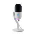 Игровой Микрофон Logitech Yeti GX, Проводной аналоговый, Белый Игровой Микрофон Logitech Yeti GX, Проводной аналоговый, Белый