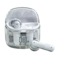 Căști JBL Tune Flex Ghost Edition, Alb