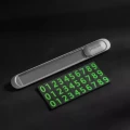 Парковочная карта Proove Parking Number Plate Metal Lock, Темно-серый