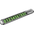 Парковочная карта Proove Parking Number Plate Metal Lock, Темно-серый