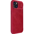 Husă tip carte Nillkin iPhone 15 - Qin Pro, Roșu Husă tip carte Nillkin iPhone 15 - Qin Pro, Roșu