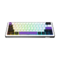 Tastatură HATOR Hellyberry HK60 Wireless, Cu fir / Fără fir, Alb Tastatură HATOR Hellyberry HK60 Wireless, Cu fir / Fără fir, Alb