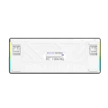 Tastatură HATOR Hellyberry HK60 Wireless, Cu fir / Fără fir, Alb Tastatură HATOR Hellyberry HK60 Wireless, Cu fir / Fără fir, Alb