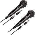 Microfon Karaoke Thomson M135D, Cu fir, Negru Microfon Karaoke Thomson M135D, Cu fir, Negru