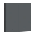 Comutator inteligent AQARA Wireless Switch H1 (Double Rocker), Gri