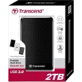 HDD portabil extern Transcend StoreJet 25A3, 2 TB, Negru (TS2TSJ25A3K) HDD portabil extern Transcend StoreJet 25A3, 2 TB, Negru (TS2TSJ25A3K)
