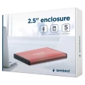Carcasă externă Gembird EE2-U3S-3-P, Roz (EE2-U3S-3-P) Carcasă externă Gembird EE2-U3S-3-P, Roz (EE2-U3S-3-P)