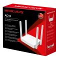 Беспроводной маршрутизатор MERCUSYS AC10, Белый Беспроводной маршрутизатор MERCUSYS AC10, Белый