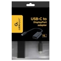 Adaptor Video Cablexpert A-CM-DPF-01, Type-C - DisplayPort (F), 0,15m, Negru Adaptor Video Cablexpert A-CM-DPF-01, Type-C - DisplayPort (F), 0,15m, Negru