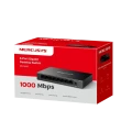Switch de rețea MERCUSYS MS108GS, 8x 10/100/1000 Mbps