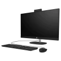 Моноблок HP 27-cr1005ci, 27", Intel Core Ultra 7 155U, 16Гб/512Гб, FreeDOS, Чёрный Моноблок HP 27-cr1005ci, 27