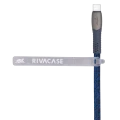 Cablu de încărcare și date Rivacase PS6105, USB Type-C/USB Type-C, 1,2m, Albastru Cablu de încărcare și date Rivacase PS6105, USB Type-C/USB Type-C, 1,2m, Albastru