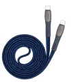 Cablu de încărcare și date Rivacase PS6105, USB Type-C/USB Type-C, 1,2m, Albastru Cablu de încărcare și date Rivacase PS6105, USB Type-C/USB Type-C, 1,2m, Albastru