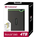 Внешний портативный жесткий диск Transcend StoreJet 25M3C, 4 TB, Iron Gray (TS4TSJ25M3C) Внешний портативный жесткий диск Transcend StoreJet 25M3C, 4 TB, Iron Gray (TS4TSJ25M3C)
