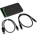 Внешний портативный жесткий диск Transcend StoreJet 25M3C, 4 TB, Iron Gray (TS4TSJ25M3C) Внешний портативный жесткий диск Transcend StoreJet 25M3C, 4 TB, Iron Gray (TS4TSJ25M3C)