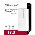 HDD portabil extern Transcend StoreJet 25C3S, 1 TB, Argintiu (TS1TSJ25C3S) HDD portabil extern Transcend StoreJet 25C3S, 1 TB, Argintiu (TS1TSJ25C3S)