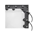 Проекционный экран с фиксированной рамкой Sopar # 8302VC-RN, 136", 16:9 Проекционный экран с фиксированной рамкой Sopar # 8302VC-RN, 136