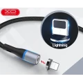 Cablu încărcare și sincronizare XO NB125, USB Type-A/Lightning, 1m, Negru